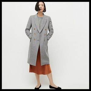 J Crew Wool/Cashmere Topcoat